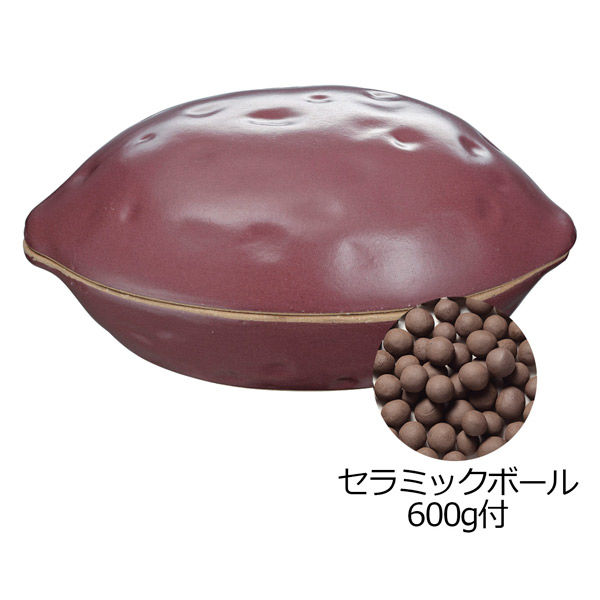 イシガキ産業 魔法の焼いも鍋大（発熱セラミックボール付） 3821 1個（直送品）