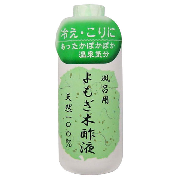 森林研究所 風呂用 よもぎ木酢液 天然100% 490ml　1個(490ml入)×10セット（直送品）