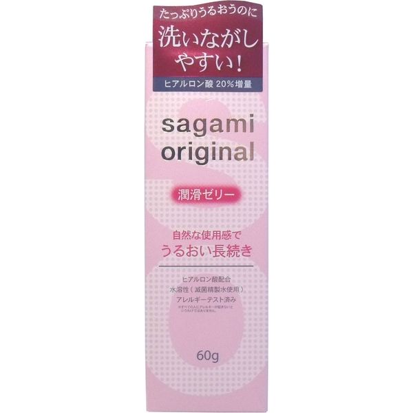 相模ゴム工業 サガミオリジナル 潤滑ゼリー 60g 1個(60g入)×12セット（直送品） アスクル