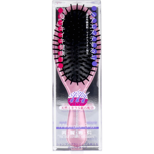 ベス工業 ベス ミネラルイオンブラシ ポリヘアタイプ IO-403 1個入×12