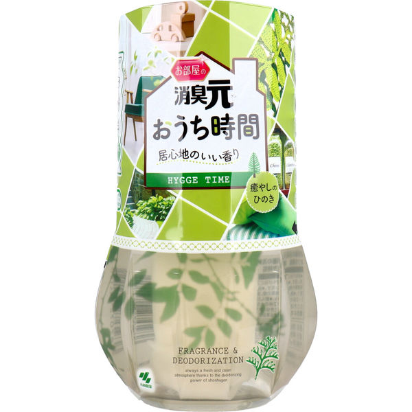 小林製薬 お部屋の消臭元 おうち時間 癒やしのひのき 400mL　1個(400ml入)×16セット（直送品）