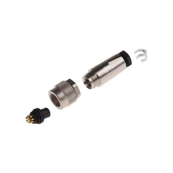 Franz Binder 丸型コネクタ， 8極， M9， ケーブルマウント， 99.0426.10.08 1ロット(100個)（直送品）