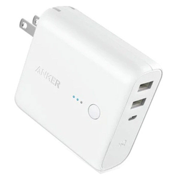 Anker PowerCore Fusion 5000 ホワイト バッテリー搭載USB充電器