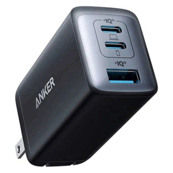 Anker USB充電器 65W 3ポート USB Type-C×2 A×1 PowerPort III 65W Pod AC充電器 A2667N11  1個