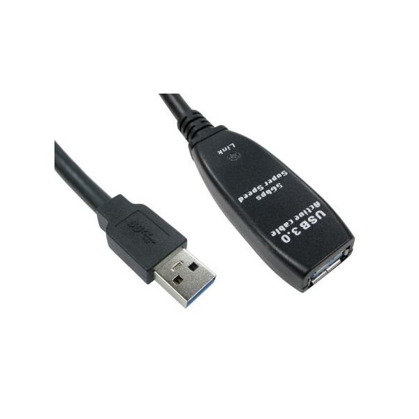 NewLink USB延長ケーブル 5m USB3-EXT-5MTR 1個（直送品）