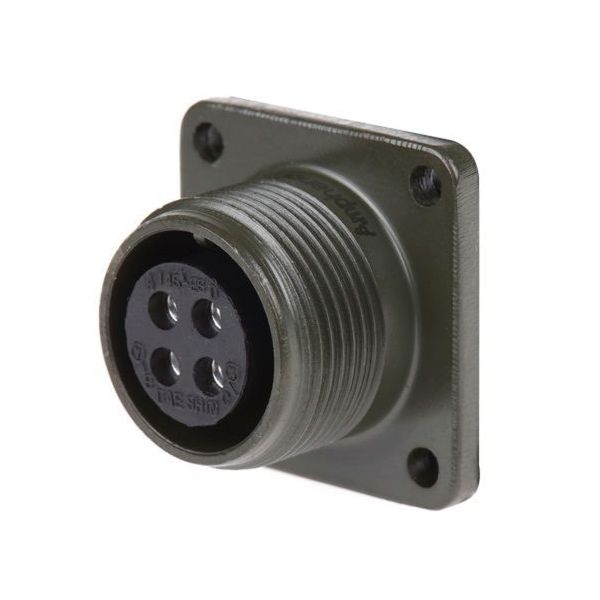 Amphenol Industrial MIL規格丸型コネクタ MS3102A， シリーズ
