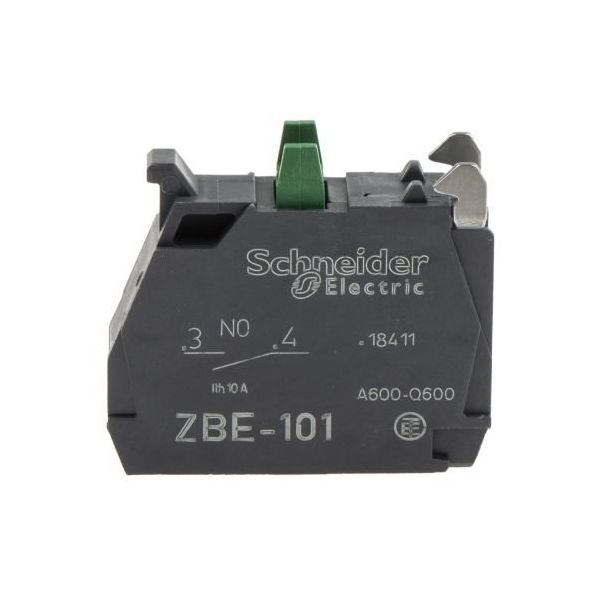 コンタクトブロック 1NO ネジターミナル Schneider Electric ZBE101（直送品）