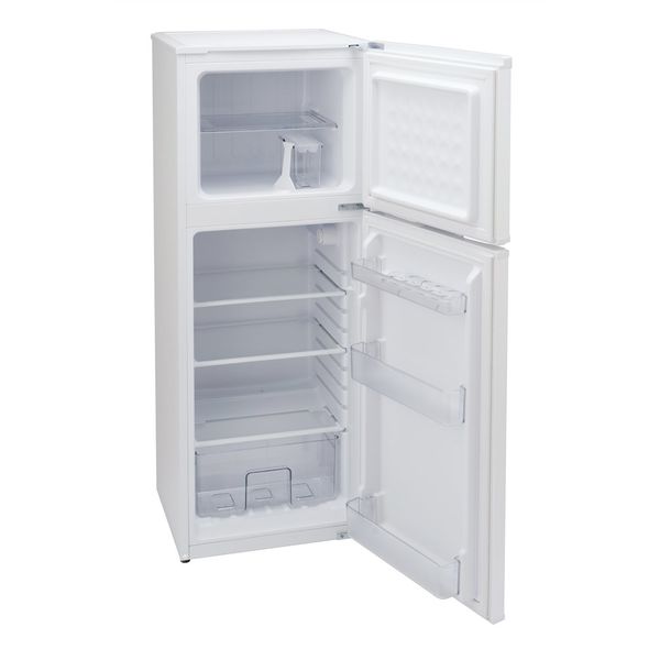 アズマ ２ドア冷凍冷蔵庫 ２０１９年製 前面にキズ多し １３６㍑ ドン 