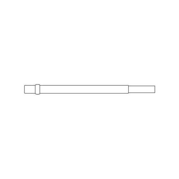 コンタクトプローブ(プローブピン) 1.91mm フラットヘッド(マイナス) Sー10Hー0(3R) S-10H-0(3R) 1ロット(5個)（直送品）