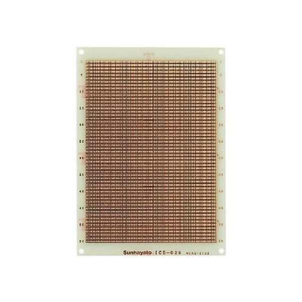詳細図面：ユニバーサル基板（ガラスエポキシ両面／200×300×1.6t