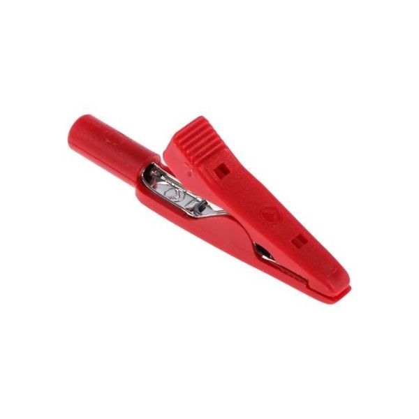 SKS Kontakttechnik ヒルシュマン 930317801 わに口クリップ 5A