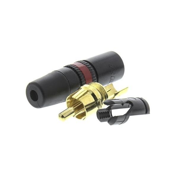 Neutrik RCAプラグ NYS373ー2 オス 金めっき 1個(直送品 Neutrik RCAプラグ NYS373ー2 オス 金めっき 1個(直送品