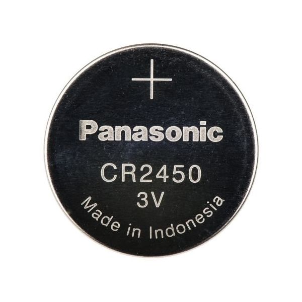 パナソニック Panasonic コイン電池， マンガン酸リチウム電池， 3V CRー2450/BN 1個（直送品）
