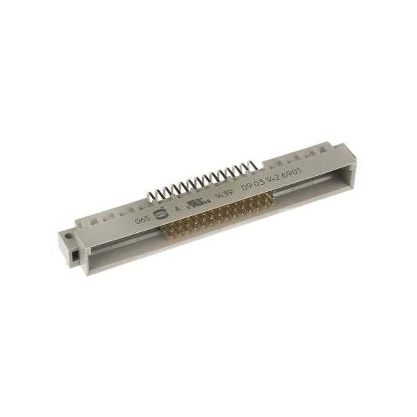 ハーティング Harting DIN41612コネクタ オス 42 + 6極 3列 2.54mm ピッチ 09031426901 1個（直送品）