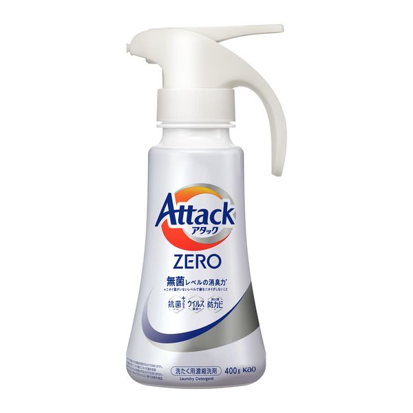アタックゼロ（Attack ZERO） ワンハンドタイプ 400g 1個 衣料用洗剤 花王