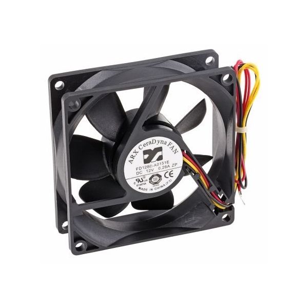 upHere 冷却ファン12cm ミニ送風機 換気扇 AC電源 強力3000RPM