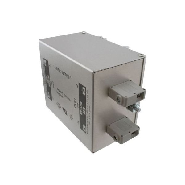 Schaffner RFIフィルタ 単相 60A DINレール 3.4 mA Single Stage 5.5W FN2410H-60-34（直送品）