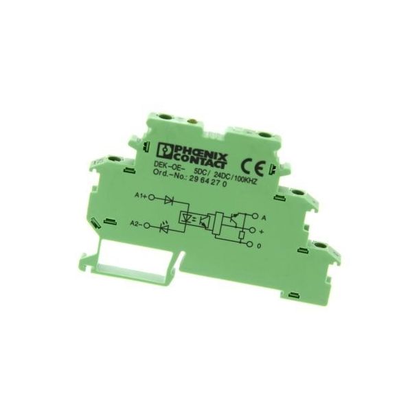 フェニックスコンタクト リレーインターフェイス・オプトカプラ， 5 V， 7 mA， DIN Rail 2964270 1個（直送品）
