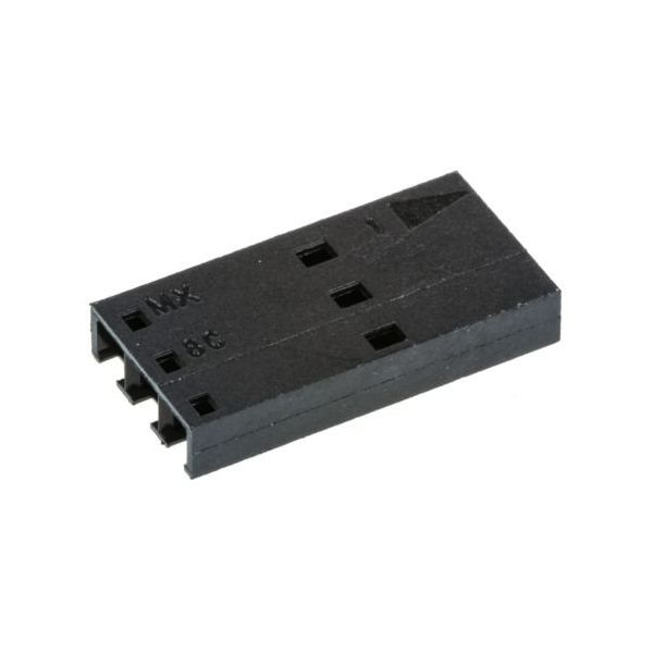 モレックス Molex コネクタハウジング 3極 ピッチ:2.54mm 1列 50-57-9003（直送品）