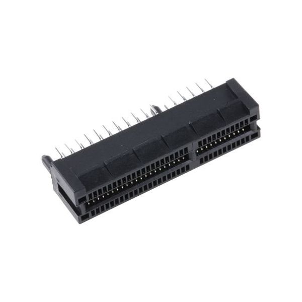PCIE Samtec 1mmピッチ 64極 2列 ストレート スルーホール メス カードエッジコネクタ（直送品）