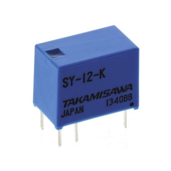 富士通 リレー 12V dc， 1c接点 基板実装タイプ SY-12-K 1個（直送品