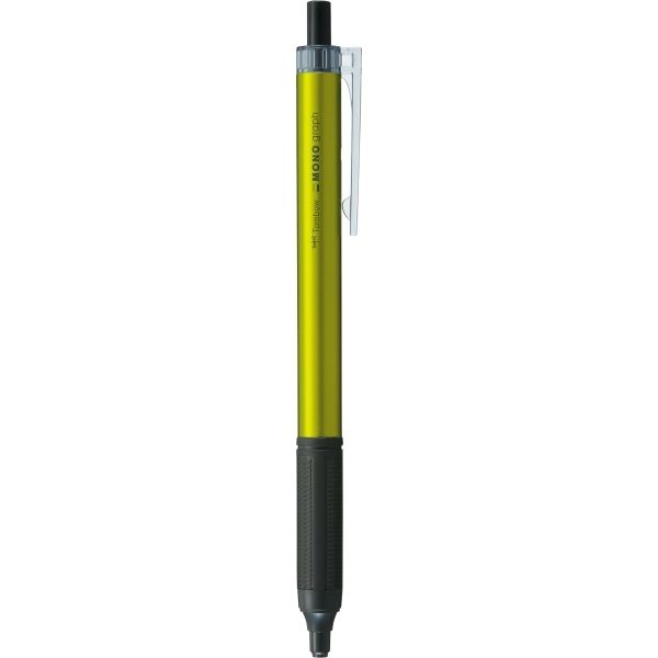 トンボ鉛筆 油性ボールペン モノグラフライト 0.5ｍｍ ライム BC-MGLE51 10本（直送品）
