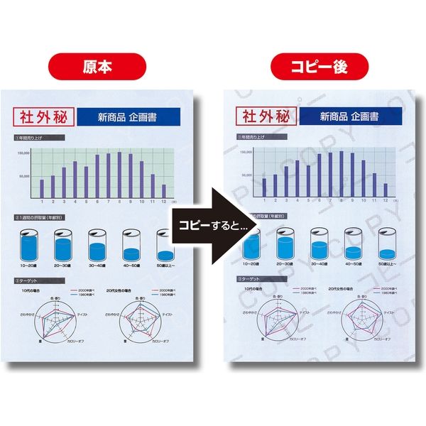 サンワサプライ マルチタイプコピー偽造防止用紙(A4・500枚入り サンワサプライ マルチタイプコピー偽造防止用紙(A4・500枚入り