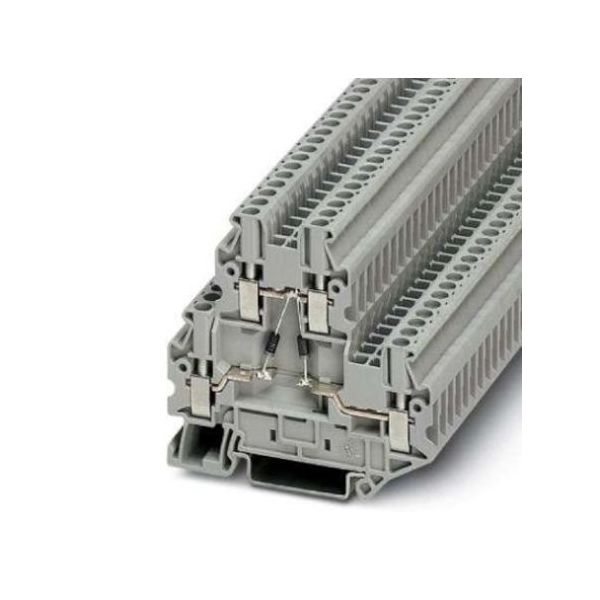 Phoenix Contact 端子台 スクリュー UTTBシリーズ， 28A， 3046689 1ロット(50個)（直送品）