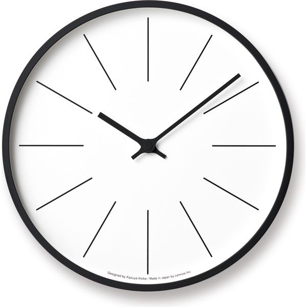 タカタレムノス Lemnos 掛け時計 電波時計 時計台の時計 直径305×奥行48ｍｍ ライン KK17-13 C 1個（取寄品）