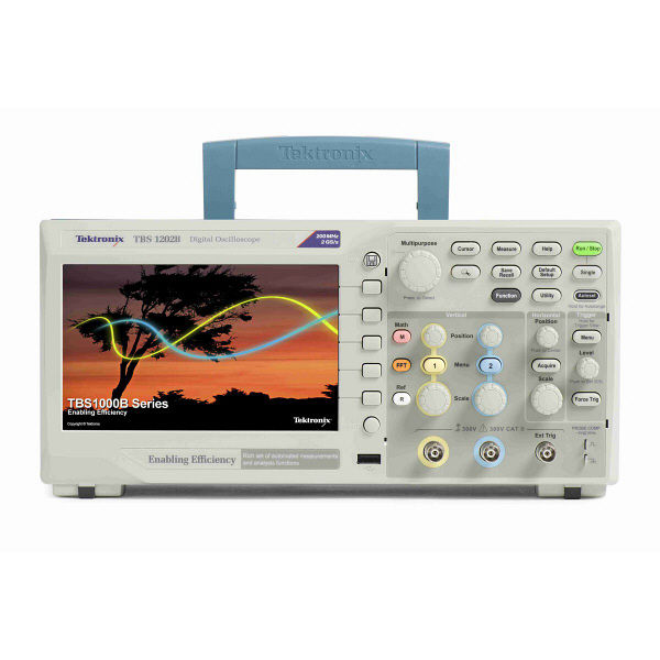 テクトロニクス 200MHz 2CH デジタルオシロスコープ TBS1202B（直送品）