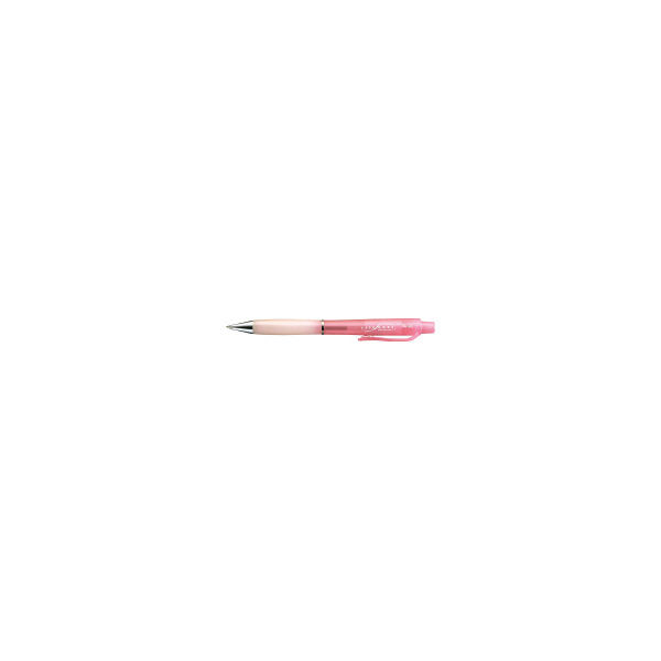 コクヨ ボールペン フィットカーブ 0.7mm 透明ピンク軸 黒インク PR-300TP 1セット（10本入）（直送品）