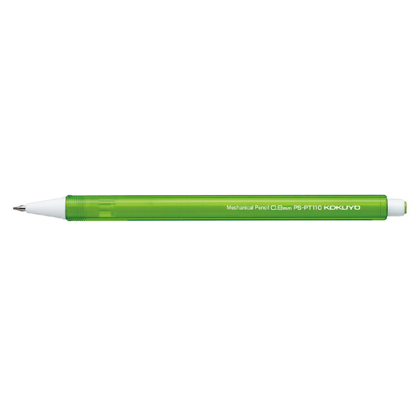 コクヨ（KOKUYO） 鉛筆シャープ（キャンディカラー） 0.9mm 黄緑 PS-PT110YG-1P 1セット（10本入）（直送品）