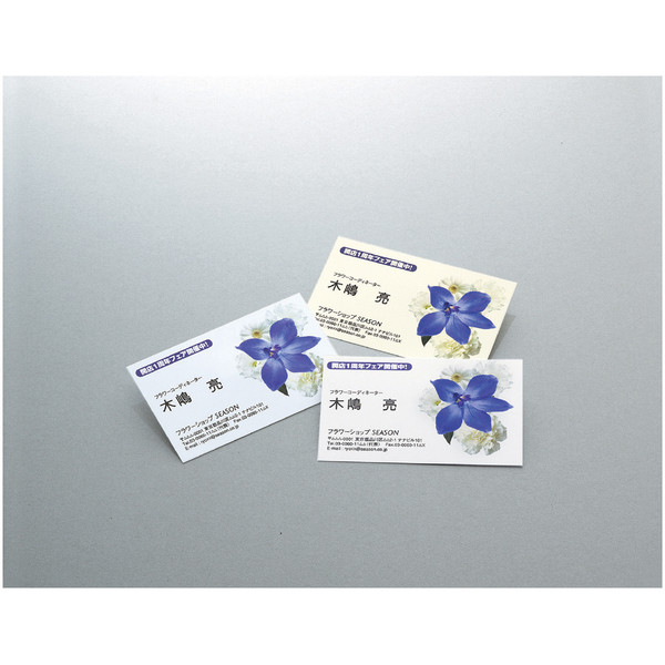 コクヨ マルチカード 名刺 マイクロミシンカット 白 A4 10面 1セット（600枚：100枚×6袋）（直送品）