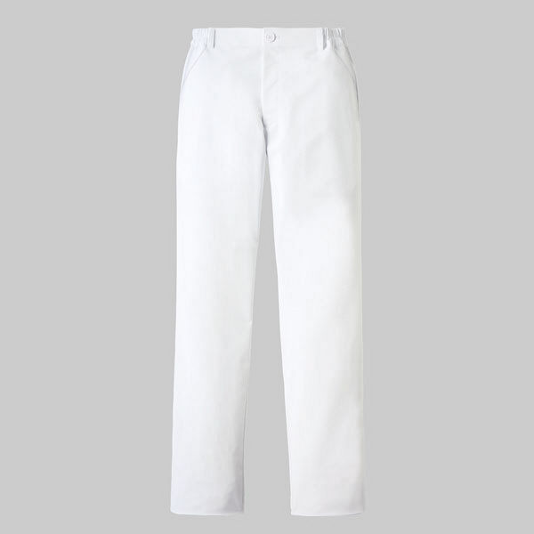 KAZEN レディスパンツ 医療白衣 ホワイト 5L 844-40（直送品）