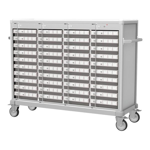 アズワン 与薬カート（与薬トレー付） MC-L