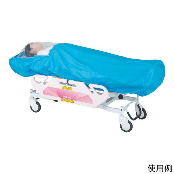 アズワン ディスポストレッチャーレインカバー 10枚入 DSR-1 1箱(10枚) 8-673-01（直送品）