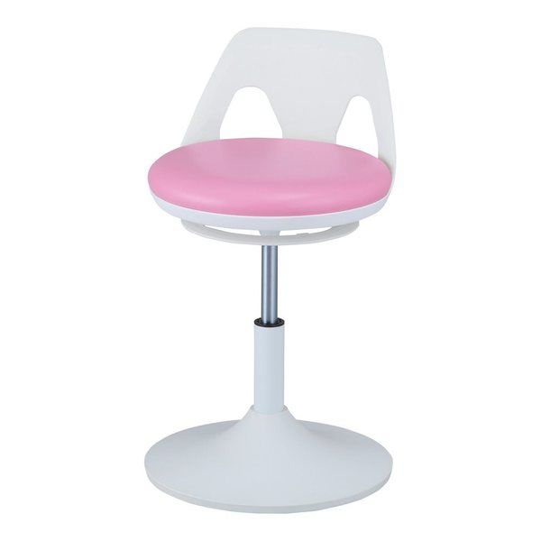 アズワン クランケチェア(ラクーン/ワイド)ピンク NK-P-W 1個 9-1289-01（直送品）