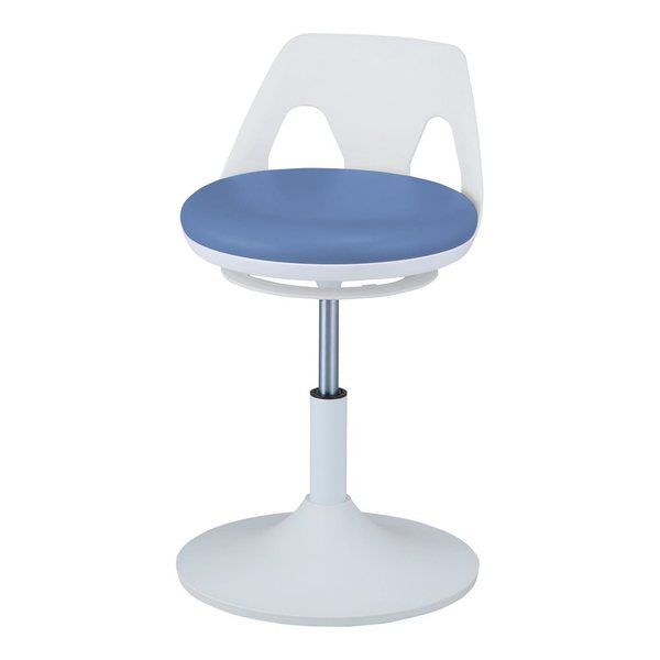 アズワン クランケチェア(ラクーン/ワイド)ネイビー NK-N-W 1個 9-1289-05（直送品）