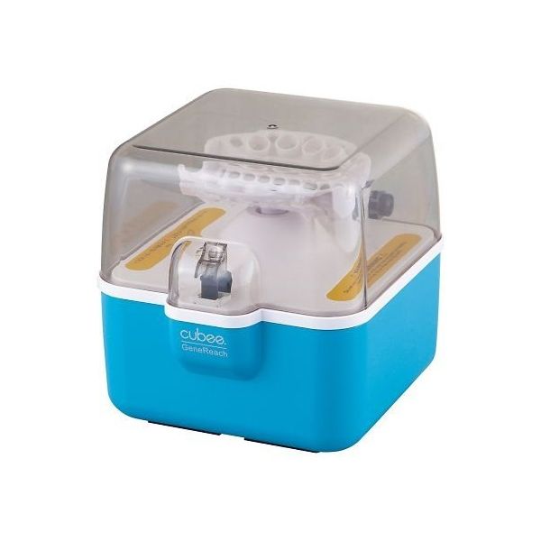 Genereach ミニ遠心機 ブルー 出荷前点検検査書付 Cubee-B 1個 3-6092-03-22（直送品）