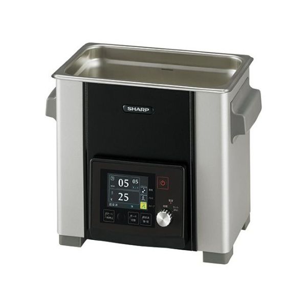 シャープ 超音波洗浄機(スタンダードモデル) 263×186×242mm 出荷前点検検査書付 UT-107M 1台 4-016-21-22（直送品）