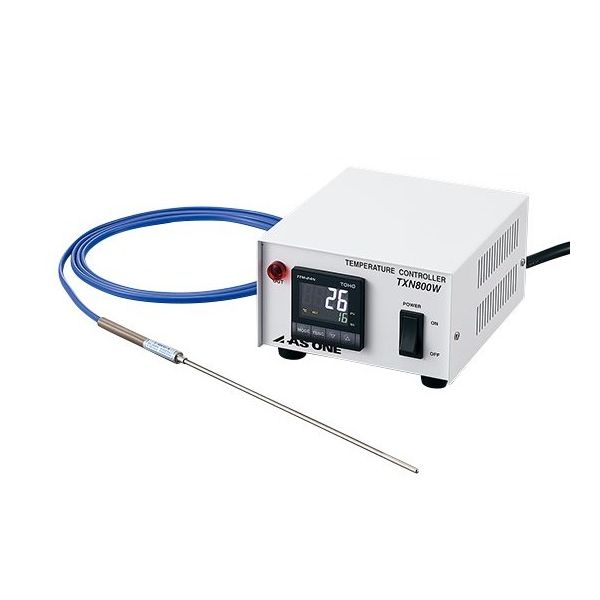 アズワン デジタル温度調節器 (アラート用出力付) 英語版校正証明書付 TXN800W 1個 3-6768-01-56（直送品）