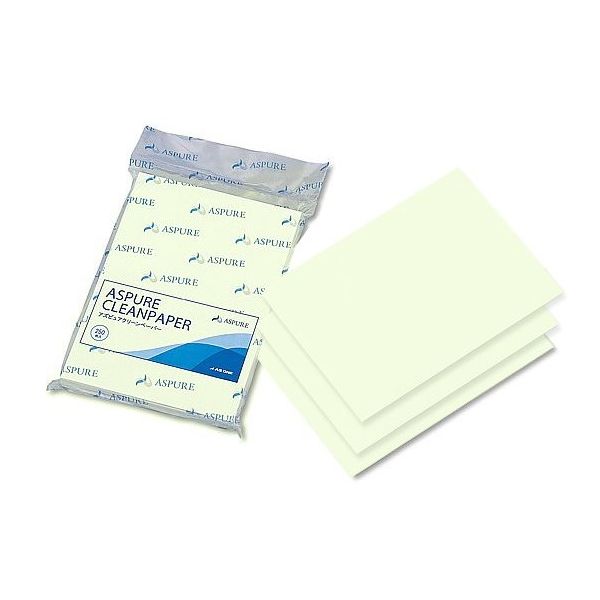 アズワン アズピュアクリーンペーパーII A4 グリーン 250枚×10袋入 1-3068-75 1箱(2500枚)（直送品）
