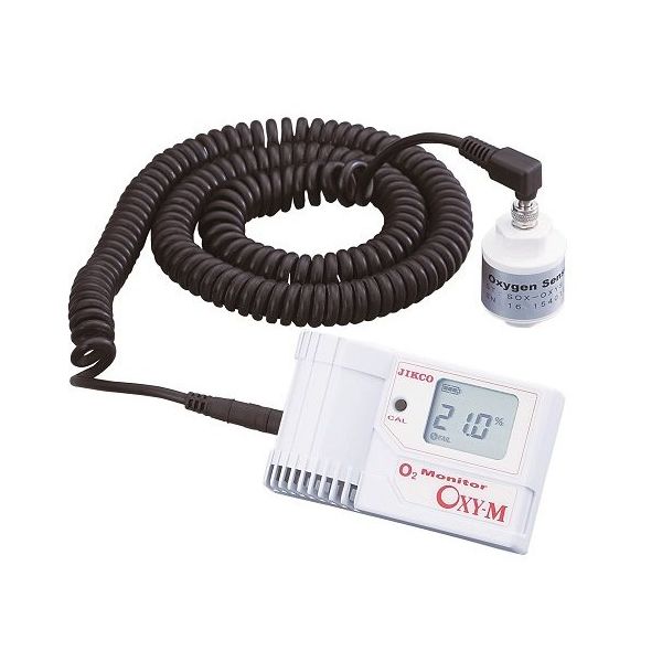 イチネン製作所 高濃度酸素濃度計(オキシーメディ) センサー分離型 出荷前検査成績書付 OXY-1S-M 1台 1-1561-02-22（直送品）