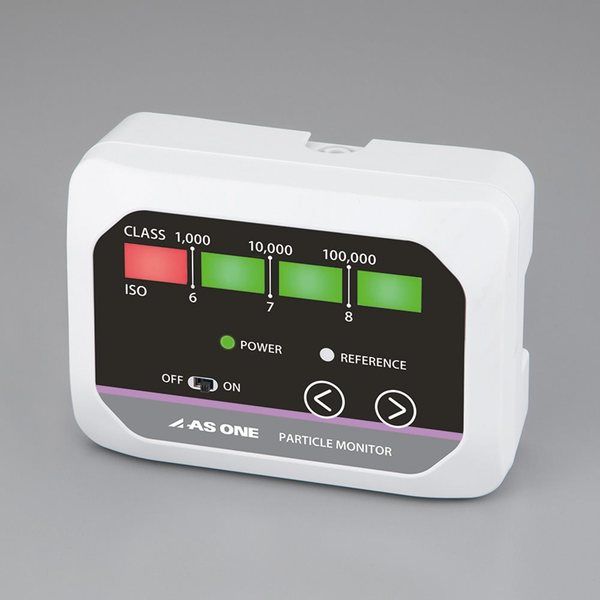 アズワン パーティクルモニター(0.5μmタイプ) 校正証明書付 PA05H 1個 4-3762-04-20（直送品）