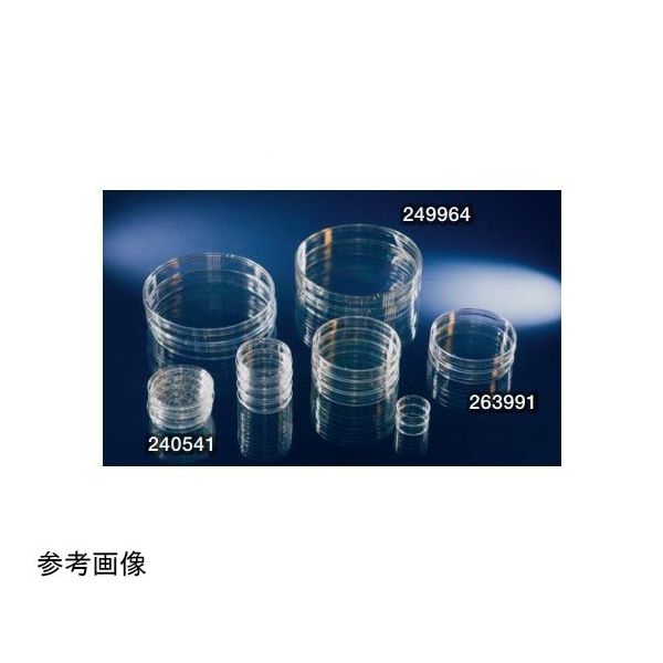 サーモフィッシャーサイエンティフィック プラスチックペトリディッシュ 150mm 1箱(10個×8包入) 249964 1箱(80個)（直送品）
