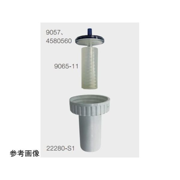 サーモフィッシャーサイエンティフィック 疎水性フィルター0.45μm 1箱(5個入) 4580560 1箱(5個) 65-5641-21（直送品）