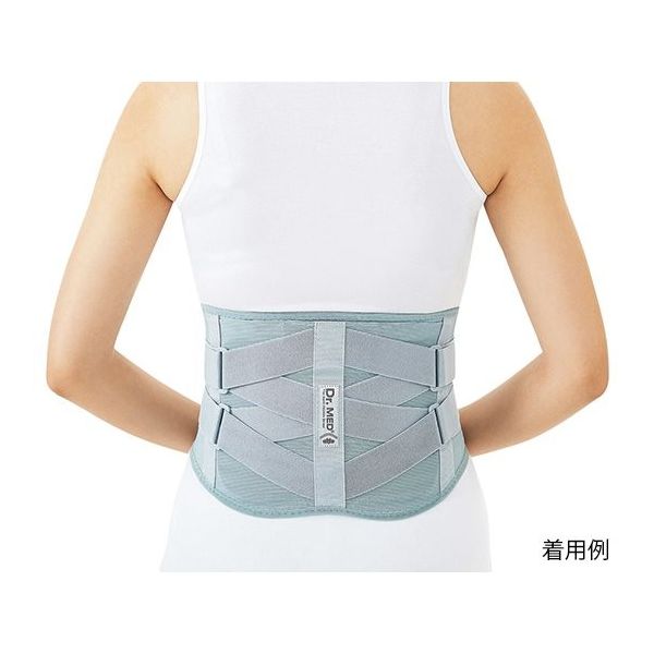 アズワン 腰用サポーター Dr.MED(R)固定力ノーマルタイプ DR-B627-1M 1個 7-4299-02（直送品）