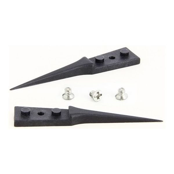 ワイ・エム・ティ カーボンファイバーピンセット 先端交換チップ 5UFCFT 1本 65-5605-45（直送品）