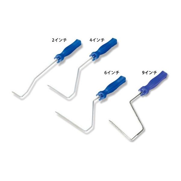 高翔産業 スモールハンドル(スケルトン) 2インチ 64-6517-89 1本（直送品）