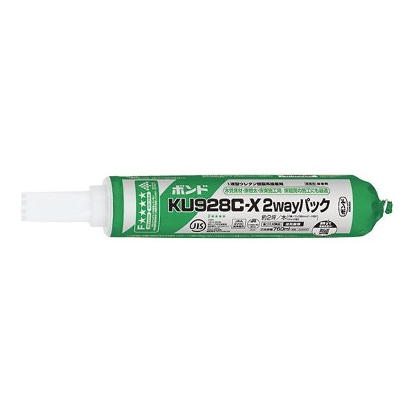 コニシ ボンド KU928CーX 2wayパック 760mL #04830 1パック 63-7824-01（直送品）